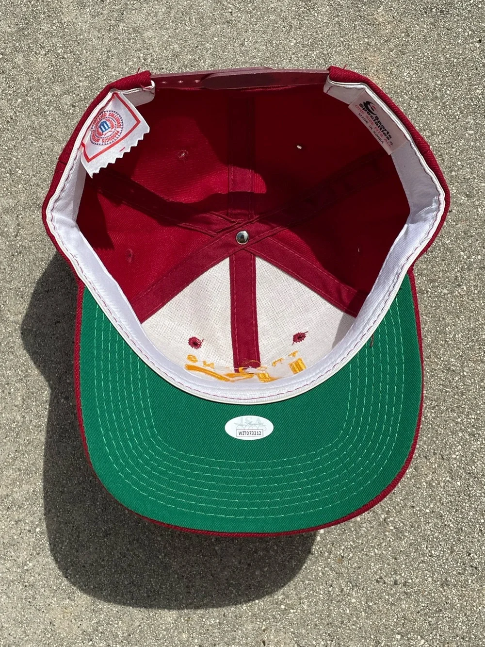 Vtg 80’s USC Keyshawn Johnson Signed Official NCAA College Snapback Hat JSA Cert